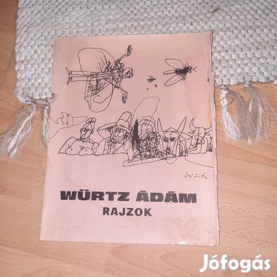 Würtz Ádám festőművész rajzai,grafikái könyv