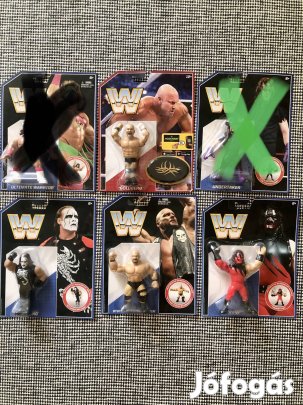 Wwe Wwf mattel Retro Pankrátor figurák.