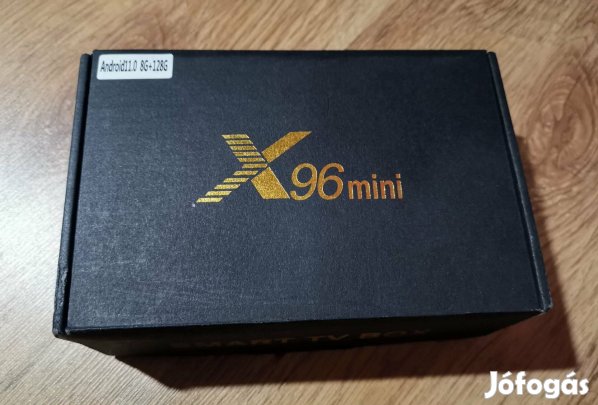 X96 Mini Android TV Box 8GB RAM / 128GB Új