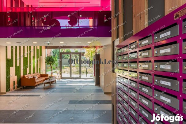 XIII. Babér u., 42 m2, nappali+hálószoba, 4 m2 erkély, berendezett