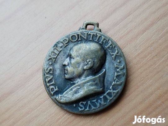 XII. Pius Pápa érme "Római Katakomba"