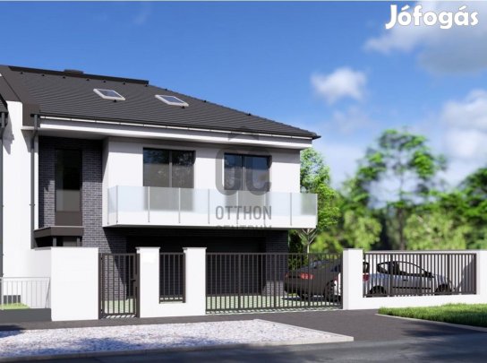 XIV. kerületi eladó új építésű tégla ikerház