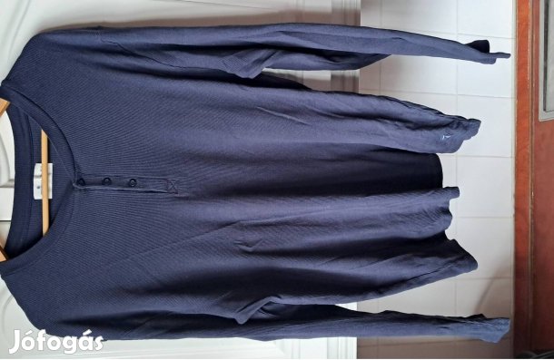 XLL-Es Sötétkék Bordázott Springfield Poló