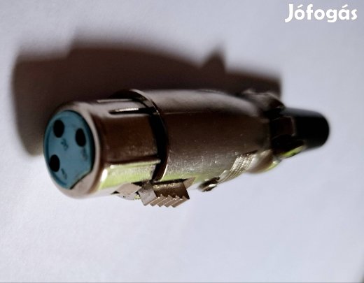 XLR mikrofon Új csatlakozó Posta is