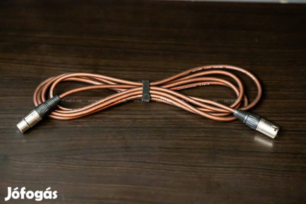 XLR mikrofon , hangszer kábel 3M