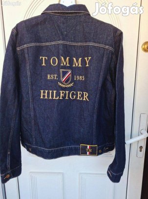 XL-es Tommy Hilfiger tavaszi férfi farmer dzseki(bolti ára.48 000ft