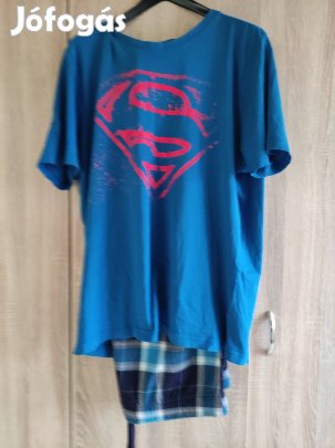 XL-es kék férfi pizsama Reserved