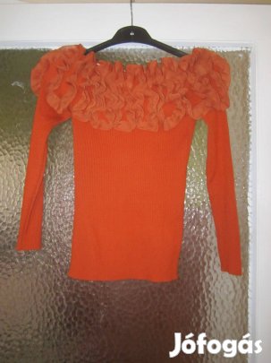 XS-es vállra húzhatós terrakotta felső