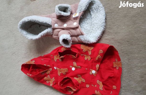 XS méret kutyakabát kabát öleb kutyakutyaruha ruha rózsaszín patent