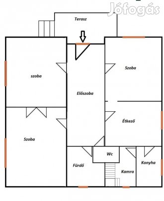 XVII. Kerület, Szabadság sgrt környéke utca, 100 m2-es, családi ház