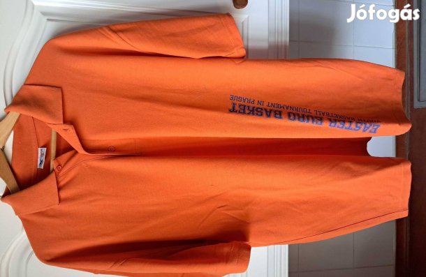 XXL-Es Narancssárga Easter EURO Basket ING Poló