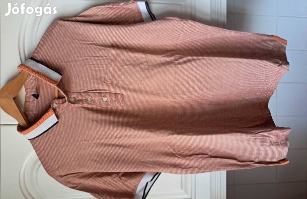 XXL-Es Sárga Csíkos Benetton ING Polo