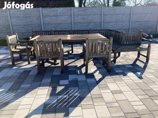 XXL méretű hatalmas nagy kerti bútor