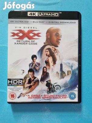 XXX 3rész 4K (2bd) blu-ray