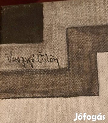 XX. századi magyar festő Vaszkó Ödön: Art Deco hölgy,