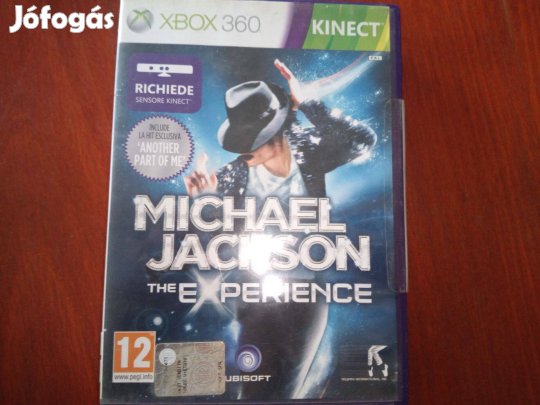 X-144 Xbox 360 Eredeti Játék : . Kinect Michael Jackson The Experienc