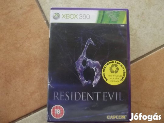 X-159 Xbox 360 Eredeti Játék : Resident Evil 6