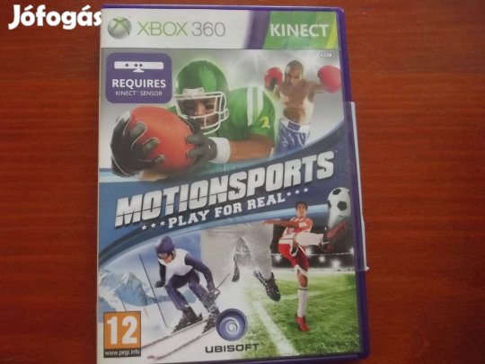 X-161 Xbox 360 Eredeti Játék : Kinect Motionsport Play For Real (karc