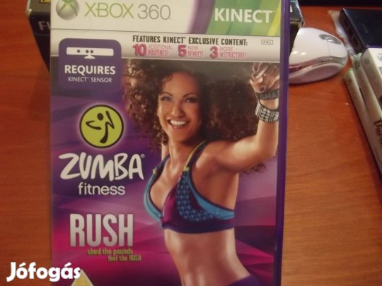 X-224 Xbox 360 Eredeti Játék : Kinect Zumba Fitness Rush