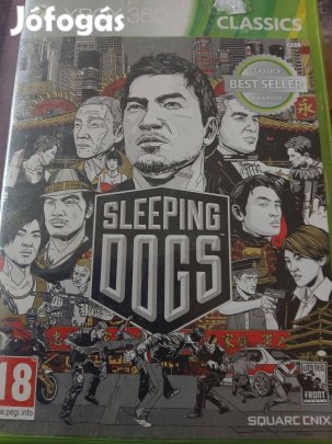 X-23 Xbox 360 Eredeti Játék : Sleeping Dogs ( karcmentes)