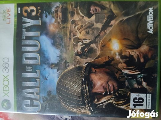 X-25 Xbox 360 Eredeti Játék : Call of Duty 3 ( karcmentes)