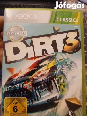 X-28 Xbox 360 Eredeti Játék : Dirt 3 ( karcmentes)