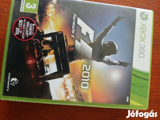 X-80 Xbox 360 Eredeti Játék : F1 2010 ( karcmentes)