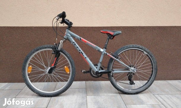 X-Fact 24"-os ejtettvázas, teleszkópos, MTB kerékpár