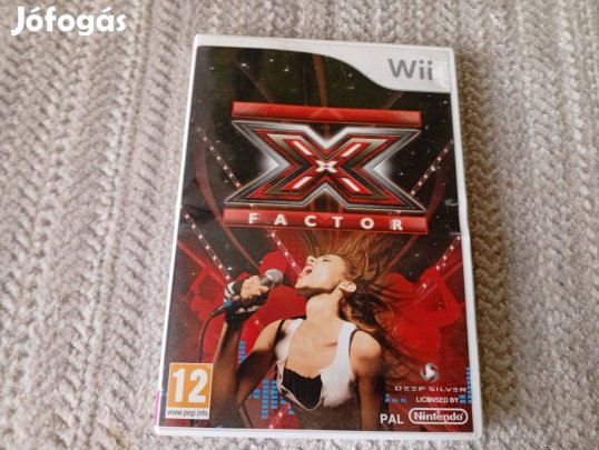 X Factor eredeti Nintendo Wii játék