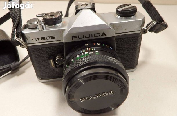 X Fujica ST 605 Fényképezőgép Fujinon 55 MM Régi Retro Optika