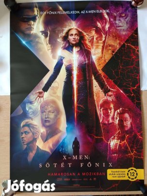 X-Men Sötét Főnix film mozi plakát