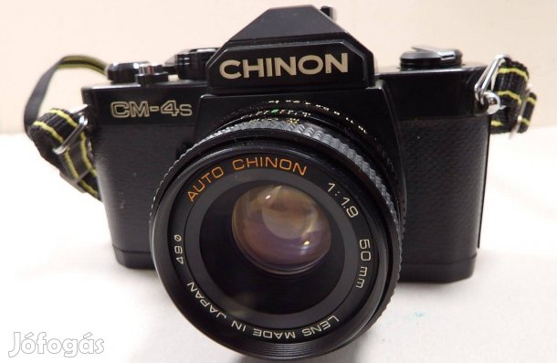 X Régi Chinon CM 4 s Fényképezőgép Retro Autochinon 50 MM Objektív