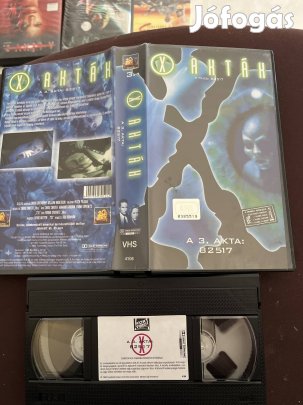 X akták 3 scifi vhs kistok