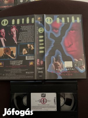 X akták 5 scifi vhs kistok 