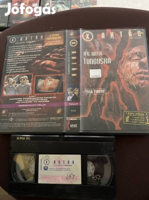 X akták 6 scifi vhs nagytok 