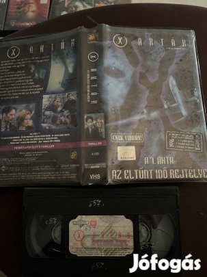 X akták 7 scifi vhs nagytok 