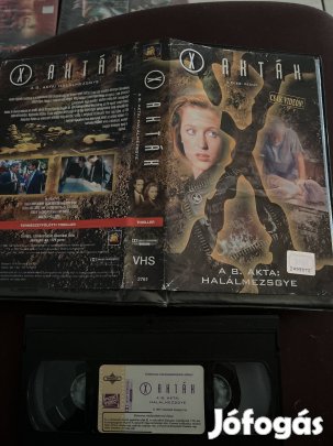 X akták 8 scifi vhs nagytok 