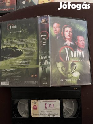 X akták scifi rezisztencia vhs kistok 