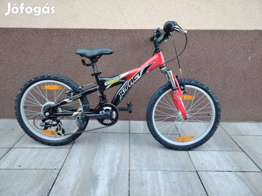 X-fact 20"-os ejtettvázas, teleszkópos, MTB kerékpár