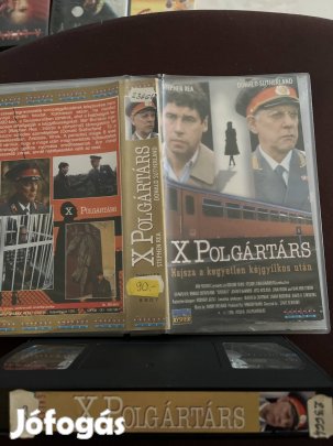 X polgártárs akció vhs kistok