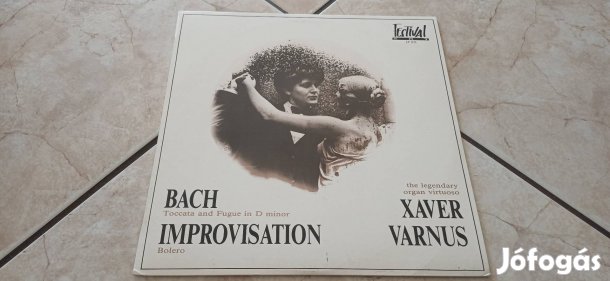 Xaver Varnus Bach bakelit hanglemez