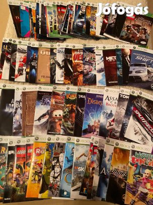 Xbox360 kiskönyv, borító, bővítmény, térkép