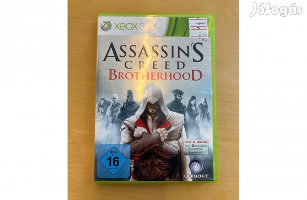 Xbox 360 Assassin's Creed Brotherhood Játék Német Nyelven Használt