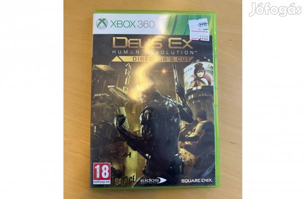 Xbox 360 Deus Ex: Human Revolution Director's Cut Játék Használt