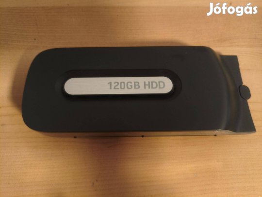Xbox 360 FAT Phat konzolhoz eredeti fekete 120 GB winchester HDD eladó