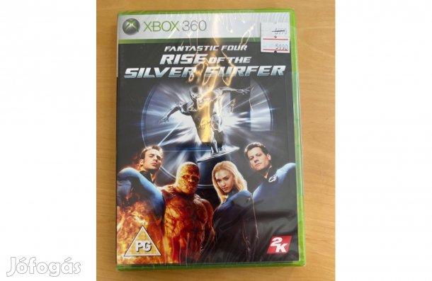 Xbox 360 Fantastic Four Rise of the Silver Surfer Játék Bontatlan