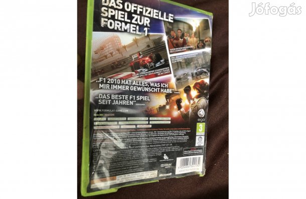 Xbox 360 Forma 1 játék német nyelvű 5000 Ft
