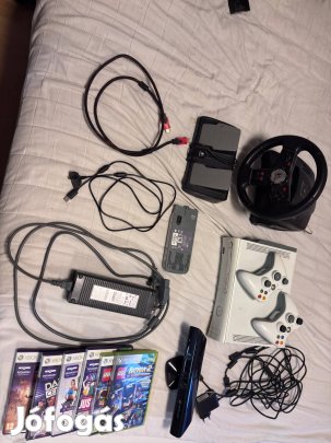 Xbox 360 Full Szett 240GB Ssdvel sok játékkal
