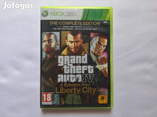 Xbox 360 GTA IV & Episodes From Liberty City The Complete Edition