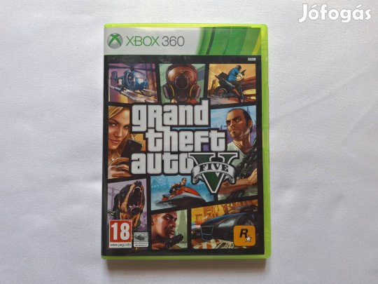Xbox 360 GTA V Térképpel
